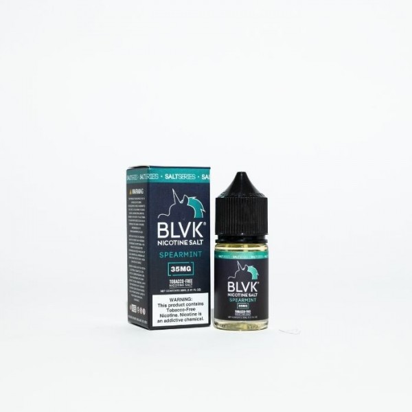 Spearmint Tobacco Free Nicotine Salt Juice by BLVK Salt Series