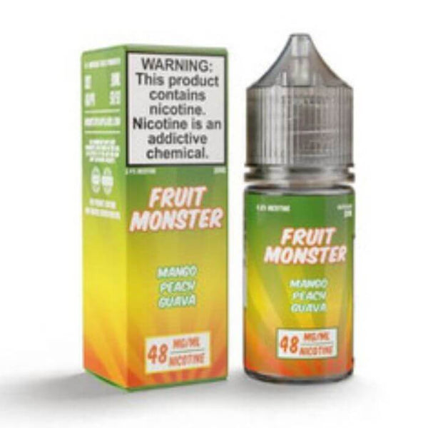 Mango Peach Guava Tobacco Free Nicotine Salt Juice by Fruit Monster