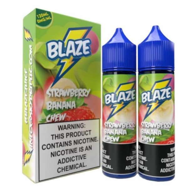 Strawberry Banana Chew by Blaze E-Liquid