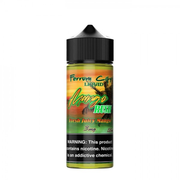 Mango Rush Tobacco Free Nicotine E-liquid by Ferrum City