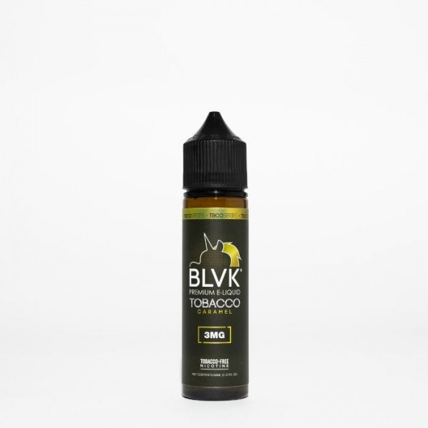 Caramel Tobacco Free Nicotine Vape Juice by BLVK Tobacco Series