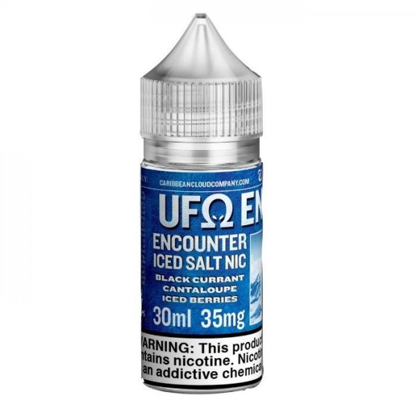 UFOhm Encounter Ice by Caribbean Cloud Company Nicotine Salt eJuice