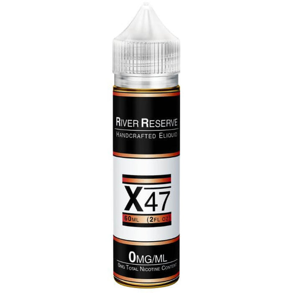 Peaches X-47 Tobacco Free Nicotine E-liquid by River Reserve