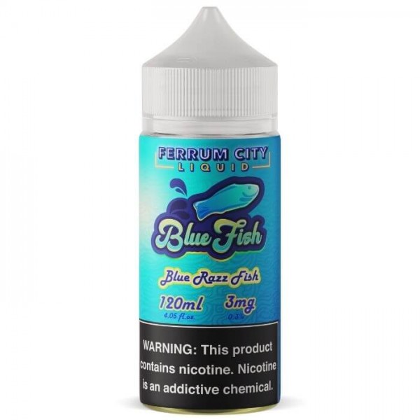 Blue Fish Tobacco Free Nicotine Vape Juice by Ferrum City Liquid