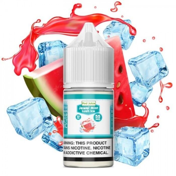 Jewel Mint Lush Ice by Pod Juice Nicotine Salt E-Liquid