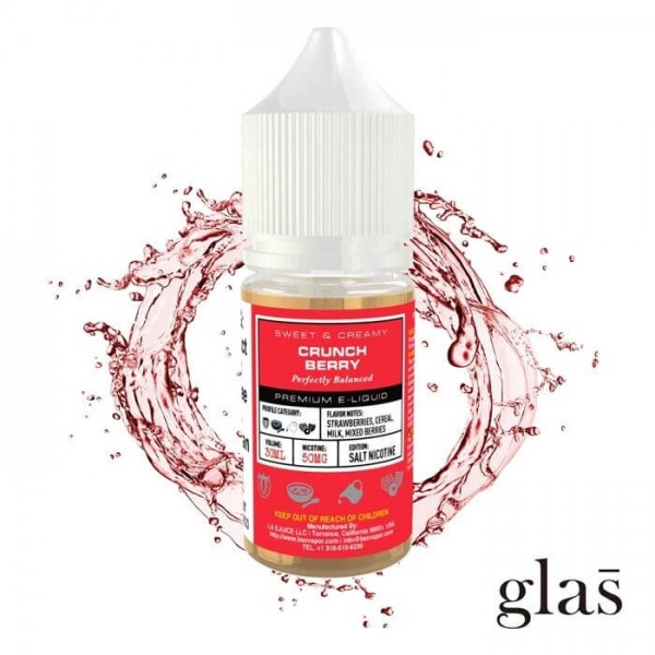Crunch Berry Nicotine Salt by Glas Basix Series
