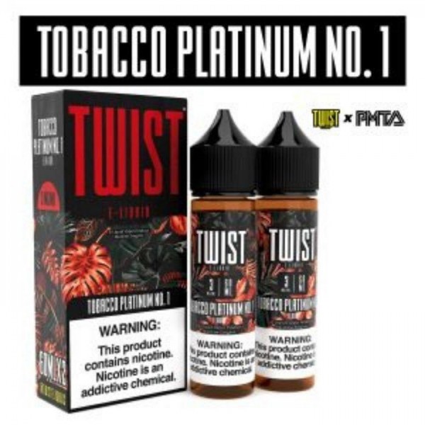 Tobacco Platinum No. 1 Vape Juice by Twist E-Liquids