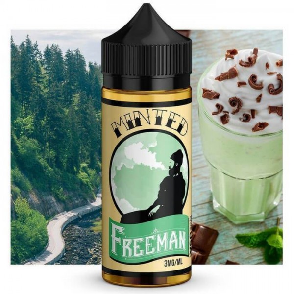 Minted Tobacco Free Nicotine Vape Juice by Freeman