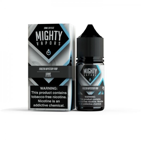 Frozen Mystery Pop Synthetic Nicotine Salt Juice by Mighty Vapors