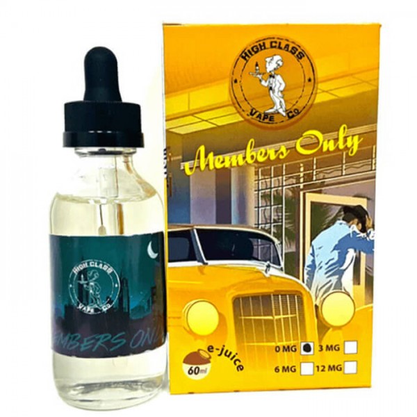 Members Only by High Class Vape Co Premium Line E-Liquid