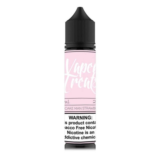 The Cupcake Man Strawberry Tobacco Free Nicotine Vape Juice by Vaper Treats