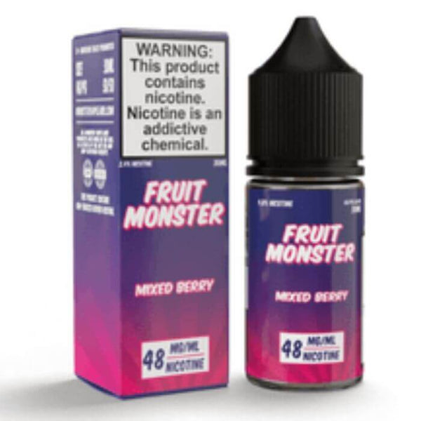 Mixed Berry Tobacco Free Nicotine Salt Juice by Fruit Monster