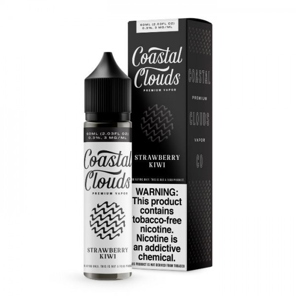 Strawberry Kiwi Tobacco Free Nicotine Vape Juice by Coastal Clouds