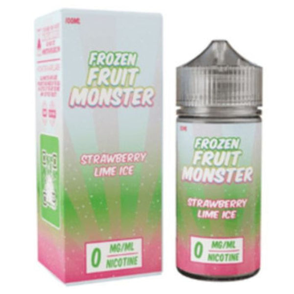 Strawberry Lime Ice Tobacco Free Nicotine E-liquid by Frozen Fruit Monster