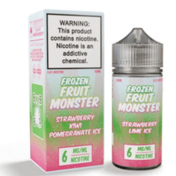 Strawberry Lime Ice Tobacco Free Nicotine E-liquid by Frozen Fruit Monster