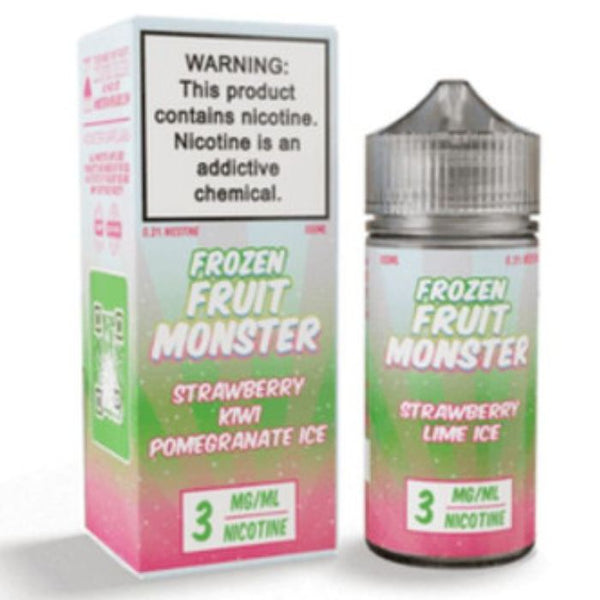 Strawberry Lime Ice Tobacco Free Nicotine E-liquid by Frozen Fruit Monster