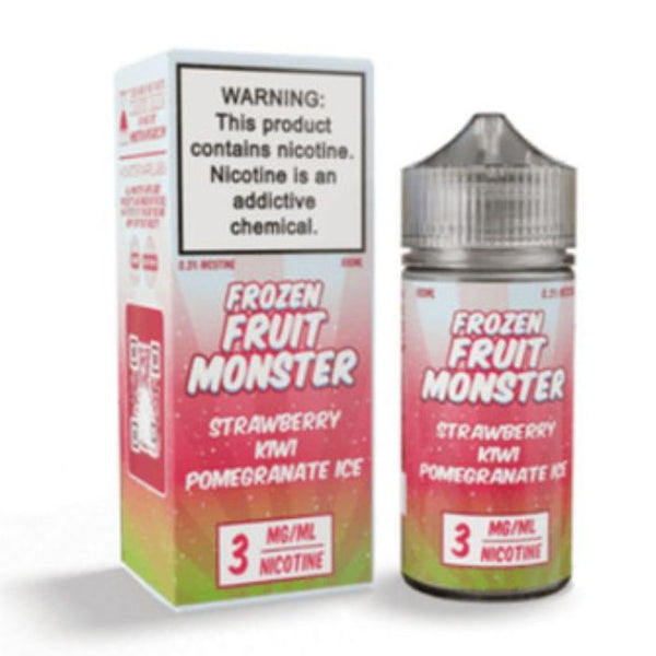 Strawberry Kiwi Pomegranate Ice by Frozen Fruit Monster E-Liquid