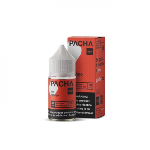 Icy Mango Tobacco Free Nicotine Salt by Pacha Syn