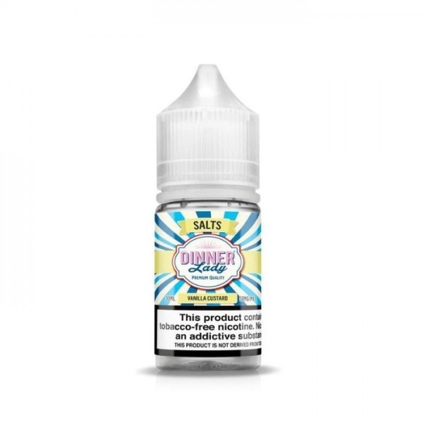 Vanilla Custard Synthetic Nicotine Salt Juice by Vape Dinner Lady