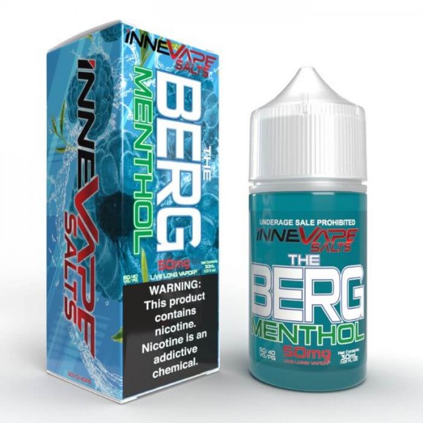 TheBerg Menthol Synthetic Nicotine Salt Juice by Innevape E-Liquids