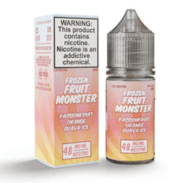 Passionfruit Orange Guava Ice Nicotine Salt by Frozen Fruit Monster E-Liquid