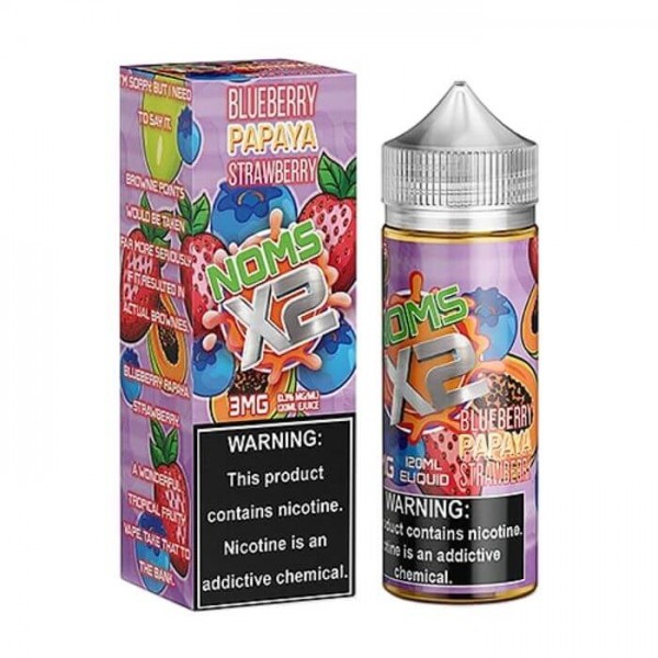 Noms X2 Blueberry Papaya Strawberry by Nomenon E-Liquid