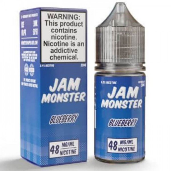 Blueberry Tobacco Free Nicotine Salt Juice by Jam Monster