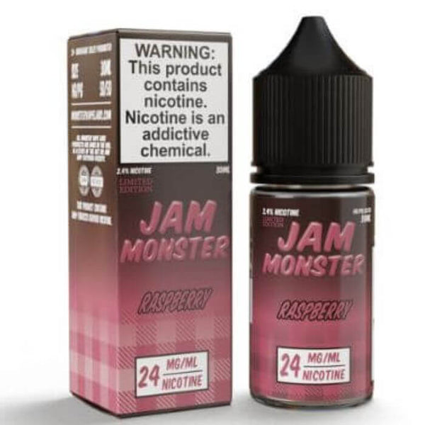 Raspberry Tobacco Free Nicotine Salt Juice by Jam Monster