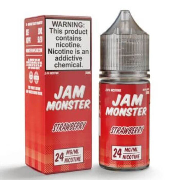 Strawberry Tobacco Free Nicotine Salt Juice by Jam Monster