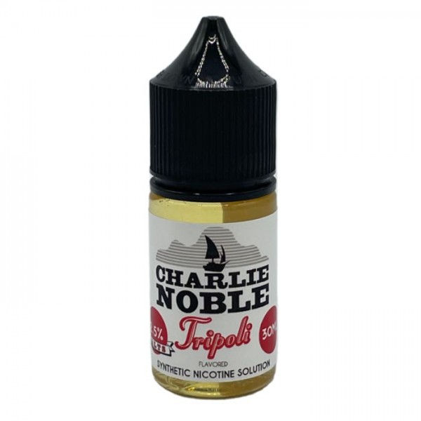 Tripoli Tobacco Free Nicotine Salt Juice by Charlie Noble E-Liquid