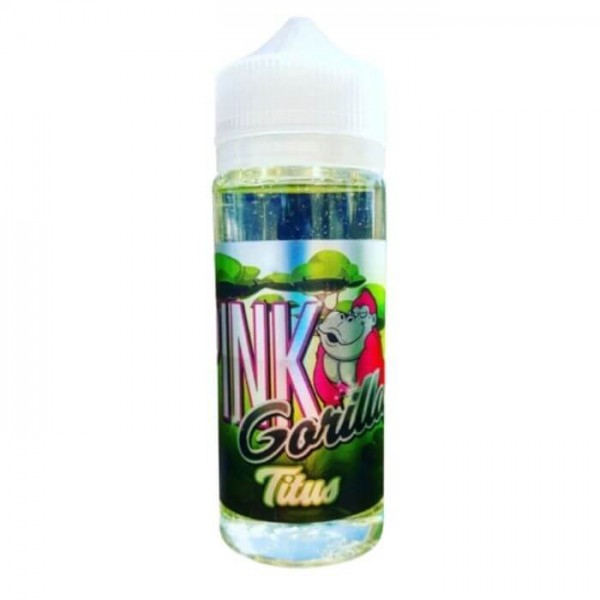 Titus Tobacco Free Nicotine Vape Juice by Pink Gorilla