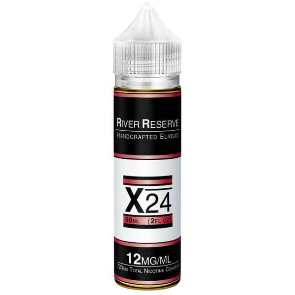 Raspberry Crumble X-24 Tobacco Free Nicotine E-liquid by River Reserve