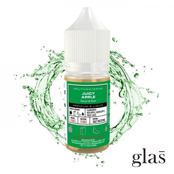 Juicy Apple Nicotine Salt by Glas Basix Series