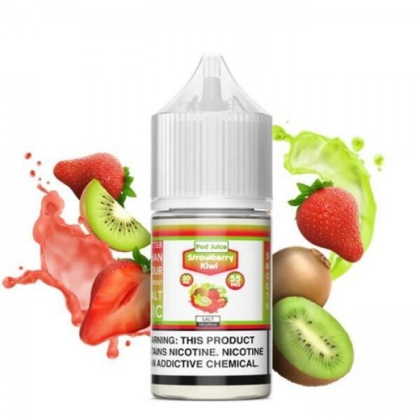 Strawberry Kiwi Nicotine Salt Juice by Pod Juice