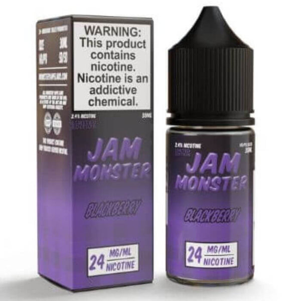 Blackberry Tobacco Free Nicotine Salt Juice by Jam Monster