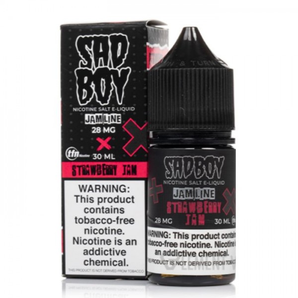 Strawberry Jam Cookie by SadBoy Nicotine Salt E-Liquid