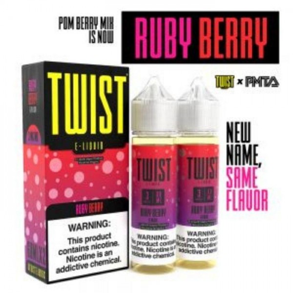 Ruby Berry (Pom Berry Mix) Vape Juice by Twist E-Liquids