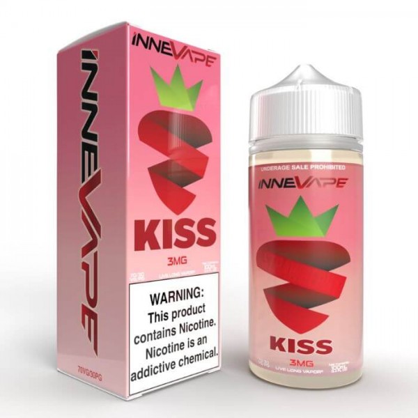 Strawberry Kiss Ice Synthetic Nicotine Vape Juice by Innevape E-Liquids