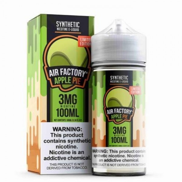 Dutch Apple Tobacco Free Nicotine Vape Juice by Air Factory