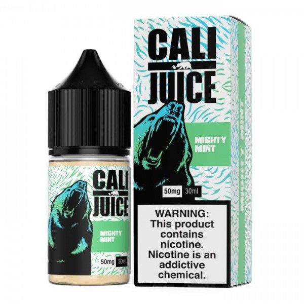 Mighty Mint Nicotine Salt by Cali Juice