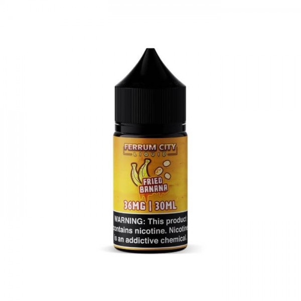 Fried Banana Tobacco Free Nicotine Salt Juice by Ferrum City Liquid