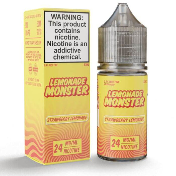 Strawberry Lemonade Nicotine Salt Juice by Lemonade Monster