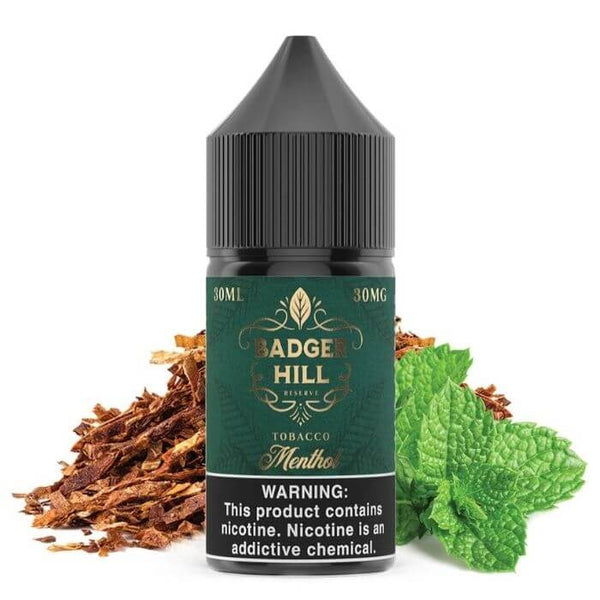 Menthol by Badger Hill Reserve Nicotine Salt eJuice