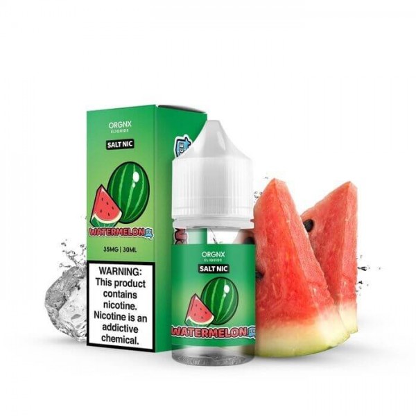 Watermelon Ice by Orgnx Nicotine Salt E-Liquid