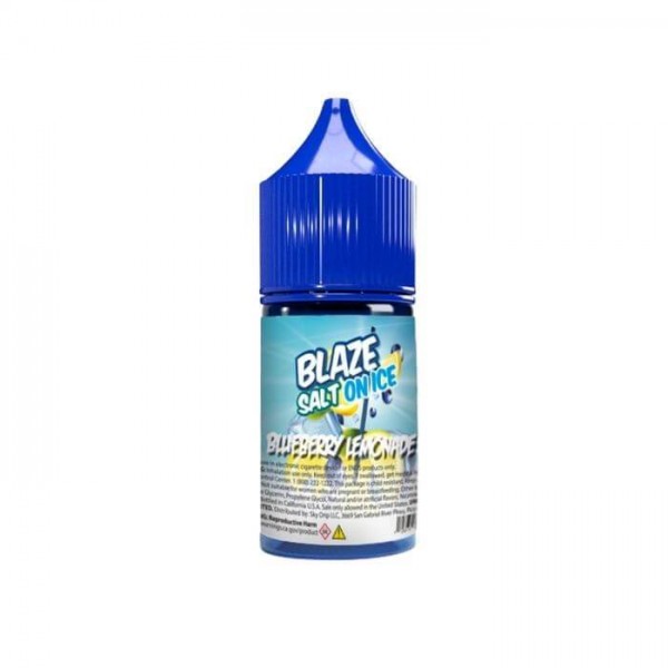 Blueberry Lemonade Nicotine Salt by Blaze On Ice E-Liquid