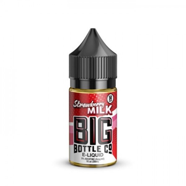 Strawberry Milk Nicotine Salt Juice by Big Bottle Co.