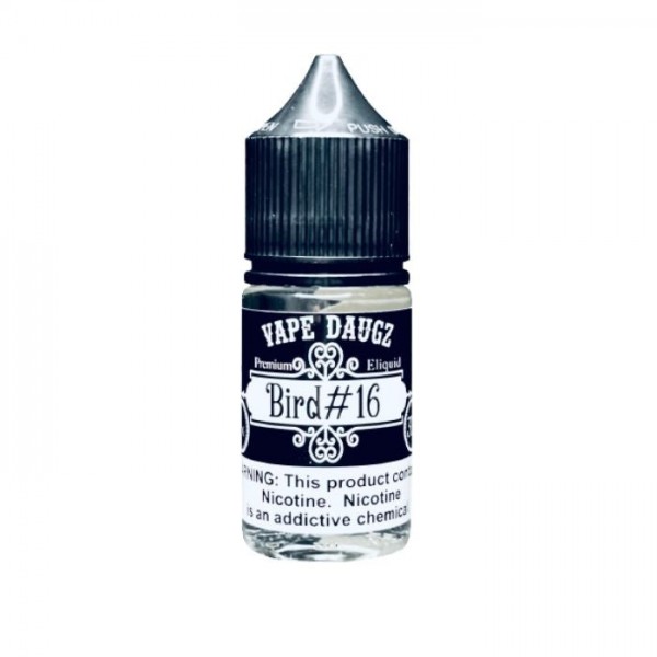 Bird #16 Tobacco Free Nicotine Salt Juice by Vape Daugz