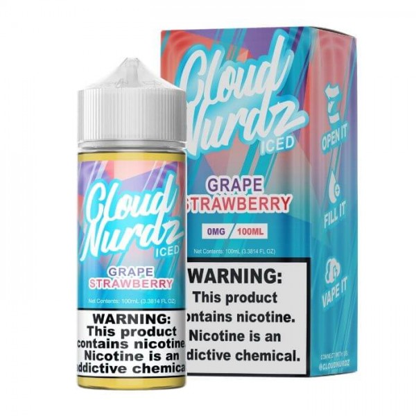 Grape Strawberry Iced by Cloud Nurdz eJuice