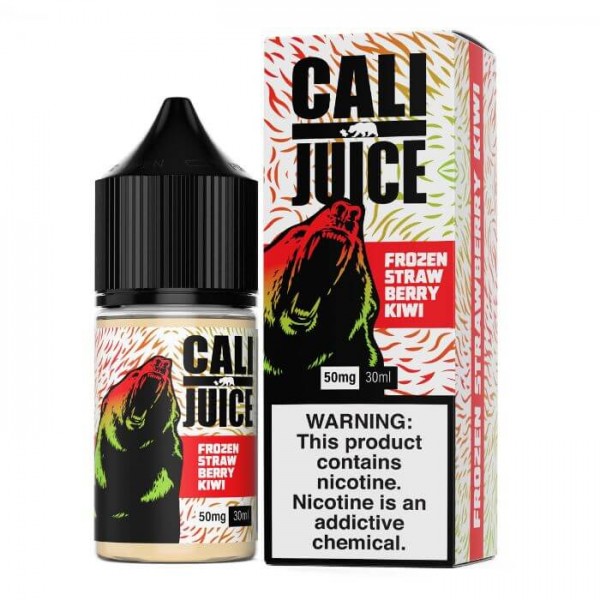 Frozen Strawberry Kiwi Nicotine Salt by Cali Juice