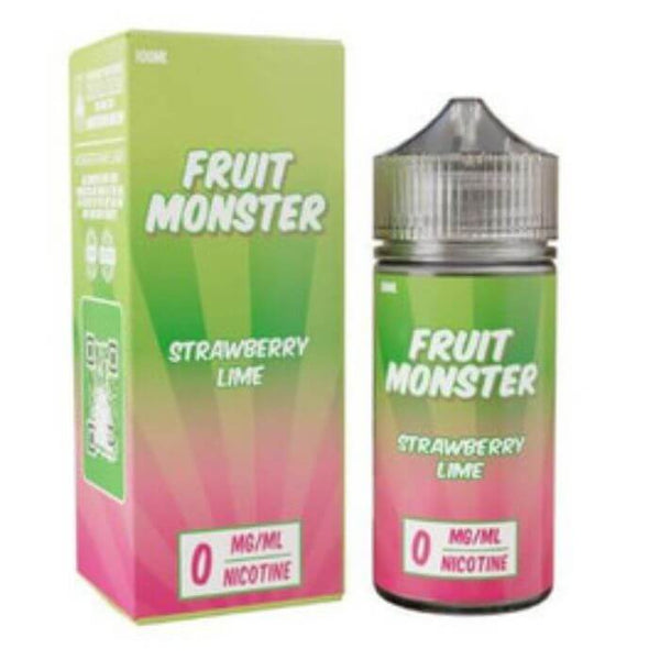 Strawberry Lime Tobacco Free Nicotine E-liquid by Fruit Monster